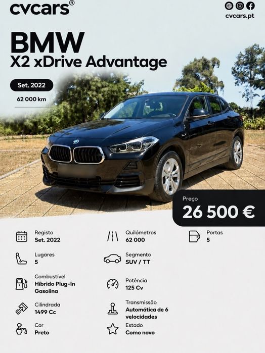 BMW X2 Híbrido Plugin