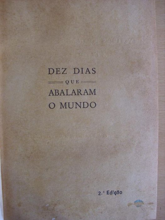 Dez dias que abalaram o Mundo de John Reed