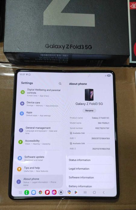 Samsung Galaxy Z Fold3 5G (SM-F926)