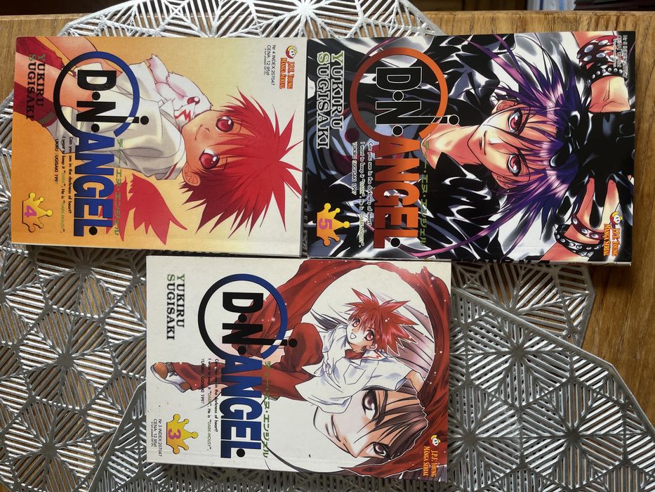 Dn Angel (1-5) - manga, zestaw