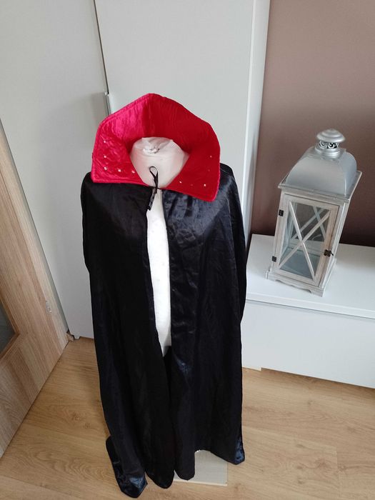 Strój karnawałowy WAMPIRA WAMPIR DRAKULA halloween 170/176 (3)