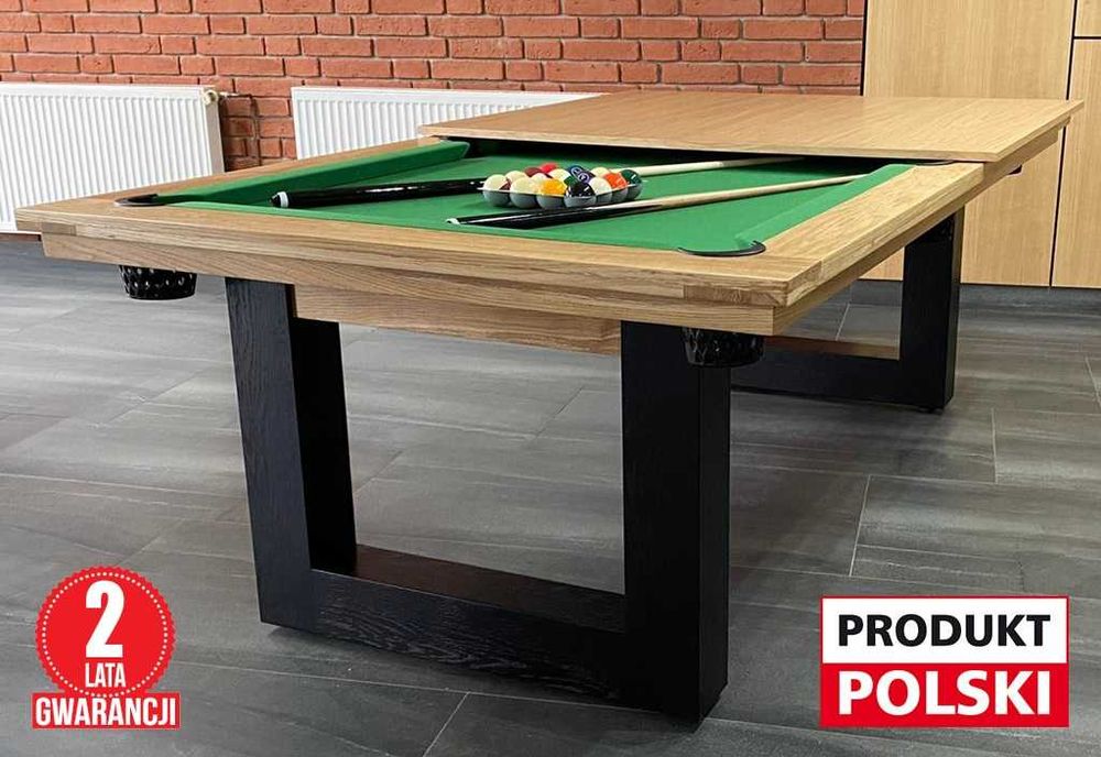 Stół Bilardowy ARKANA 7 FT ( kosze skórzane , łuzy gumowe ) ,akcesoria