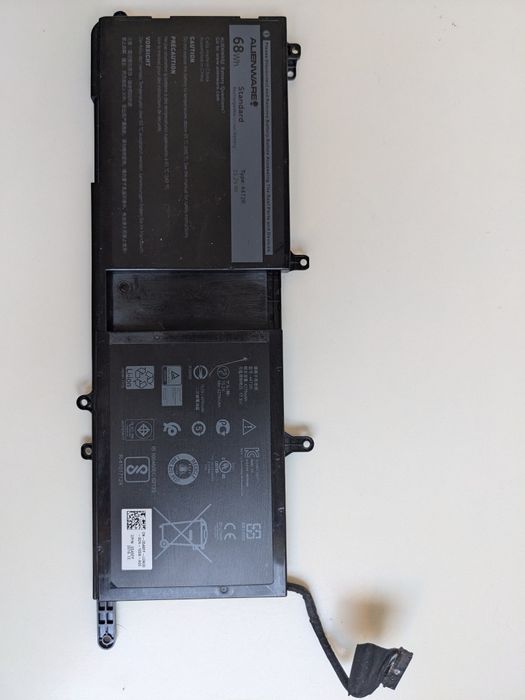 Оригінальна батарея  Dell 44T2R  для ноутбука Dell Alienware 17 R4