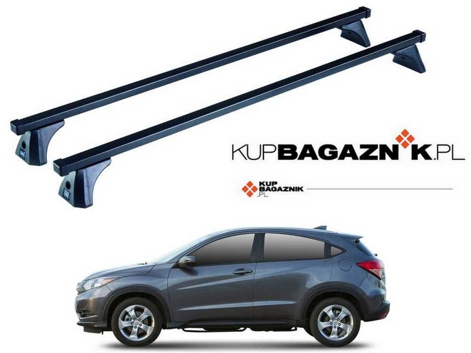 Bagażnik dachowy Honda HR-V HRV SUV II 2015 do 2021 belki bez relingów