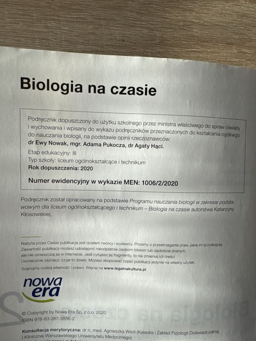 Biologia na czasie 2