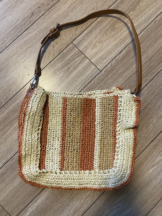 Pleciona torebka/koszyk Zara