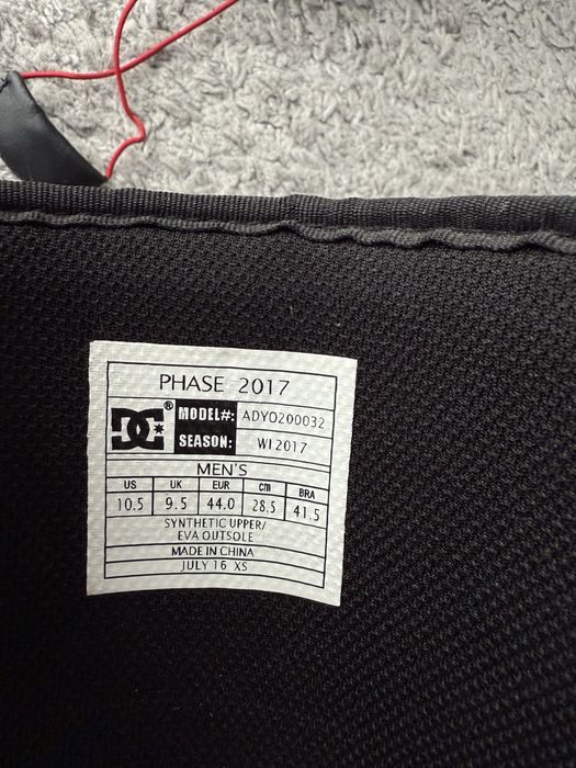 Сноубордичні черевики DC Phase M LSBT