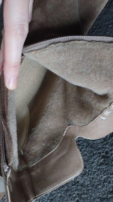 Botki zamszowe, rozm 40