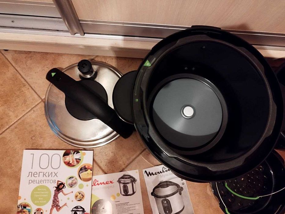 Абсолютно нова мультиварка-скороварка Moulinex СЕ4000