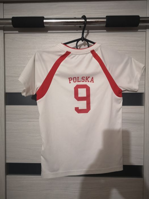 Koszulka reprezentacji Polski nr 9 H&M 120 cm
