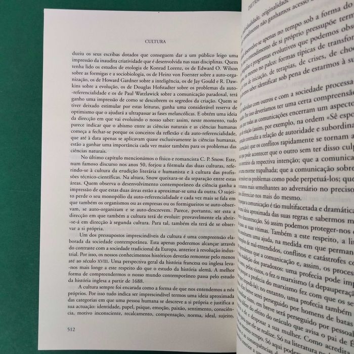 Cultura - Tudo o Que é Preciso Saber - Dietrich Schwanitz