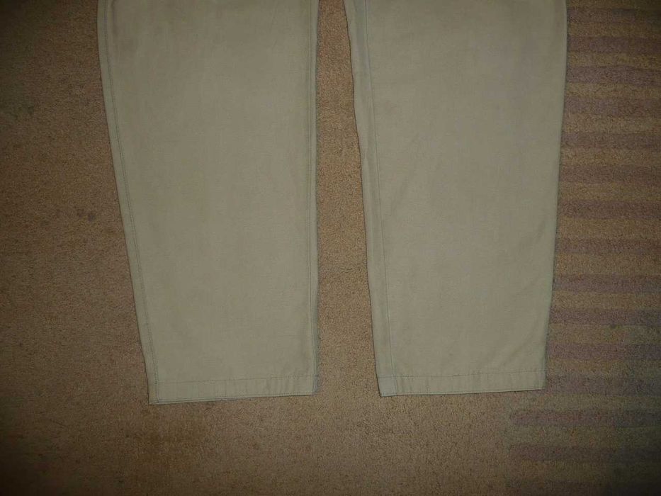 Spodnie MARLBORO CLASSIC W33/L32=44/107cm Lniane szerokie