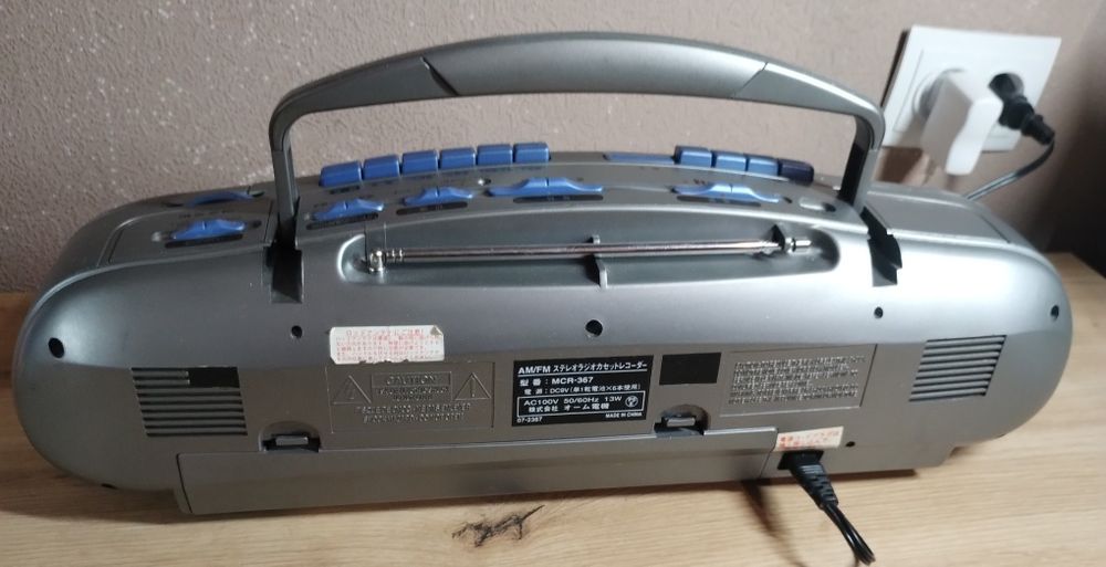 Магнітола OHM WCassette MCR-367, повністю робоча