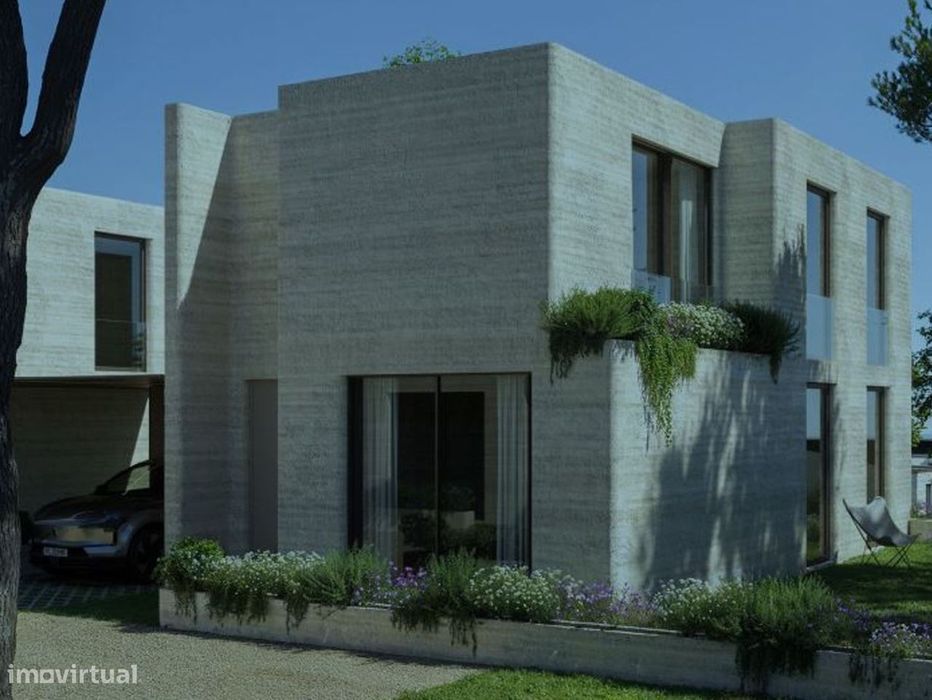 Moradia T2 nova em Alfena | Jardim privativo | Condomínio com piscina