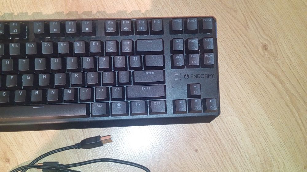 Klawiatura Gamingowa Endorfy Thock TKL Wireless Red