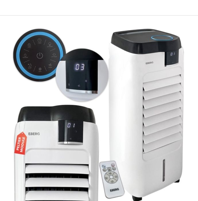 Klimator wodny EBERG hybrydwy 4w1 klimator ,nawilżacz,oczyszczacz,cyrk