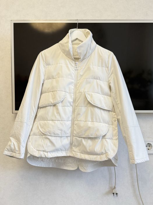 Пуховик белый Италия оригинал