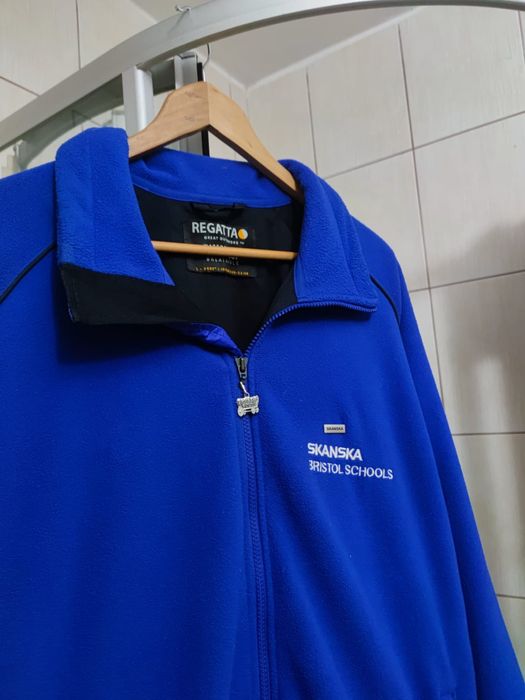 Polar męski Regata Outdoors L niebieski błękitny granatowy jasny rozsu
