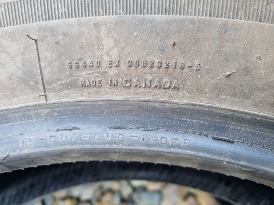 Шини літні 225 70 18 BRIDGESTONE 4шт.