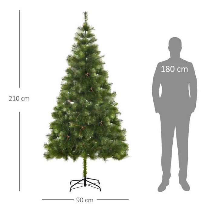 Árvore de Natal 210cm