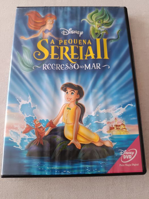 DVD Disney a pequena sereia 2
