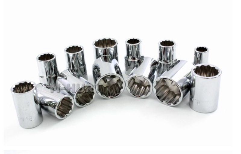 Jogo 13 Chaves Caixa 1/2" 12 Faces ou Dozeavada - S05H4113S