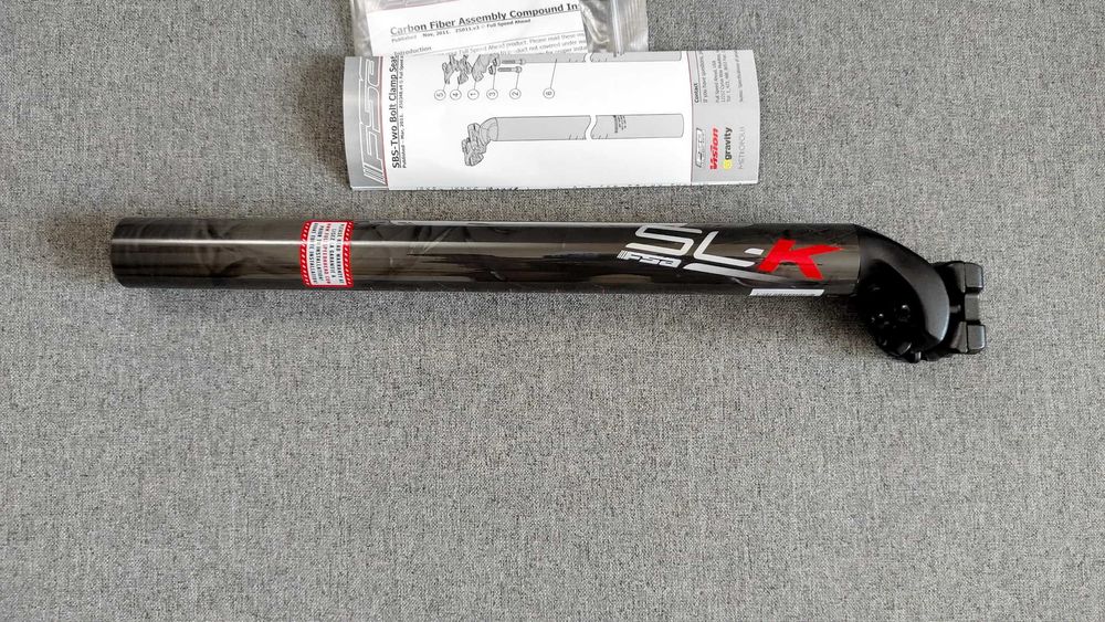 Штырь подседельный FSA SL-K Carbon Seatpost (31,6 х 350mm)