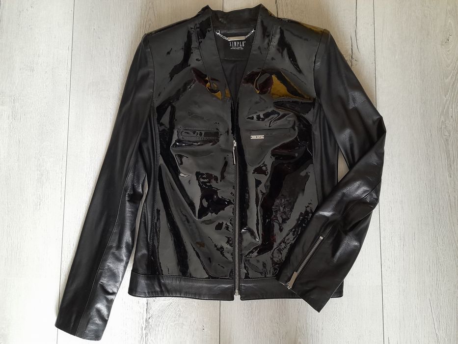 Kurtka skórzana r.34