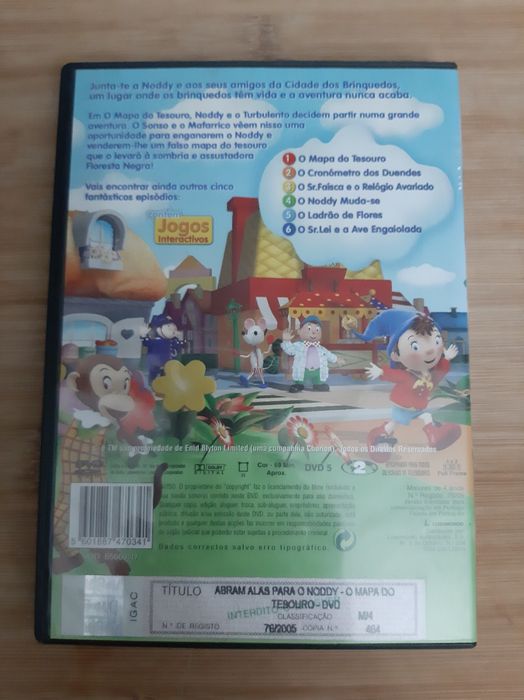 DVD abram alas para o NODDY
