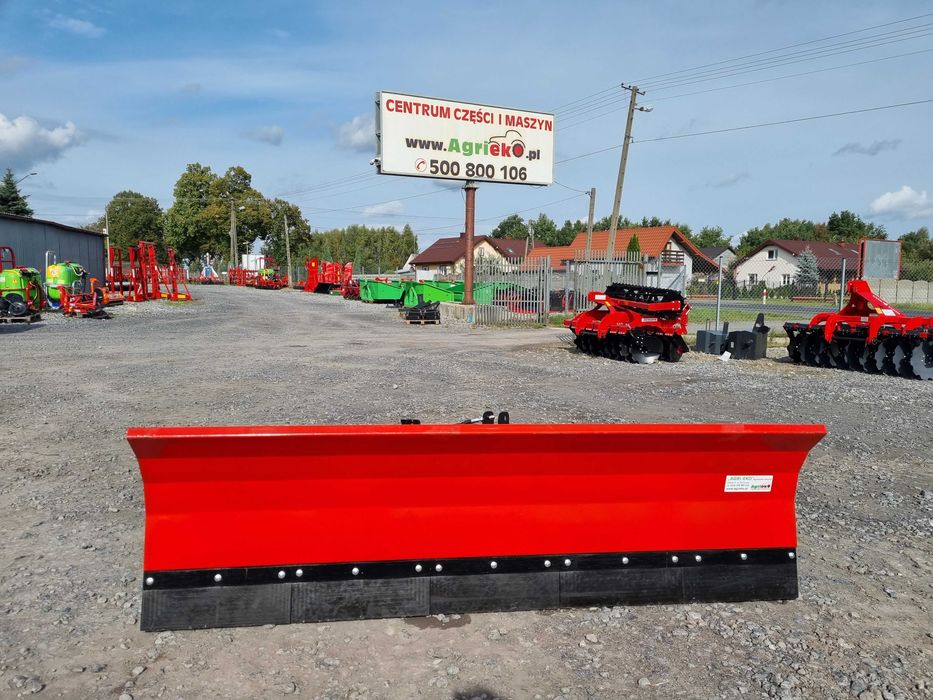 Pług do śniegu 1,5m 1,8m 2m 2,5m 3m – do traktora lub ładowarki