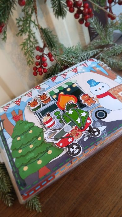 Зима в Тока Бока Частина 3 альбом гра на липучках