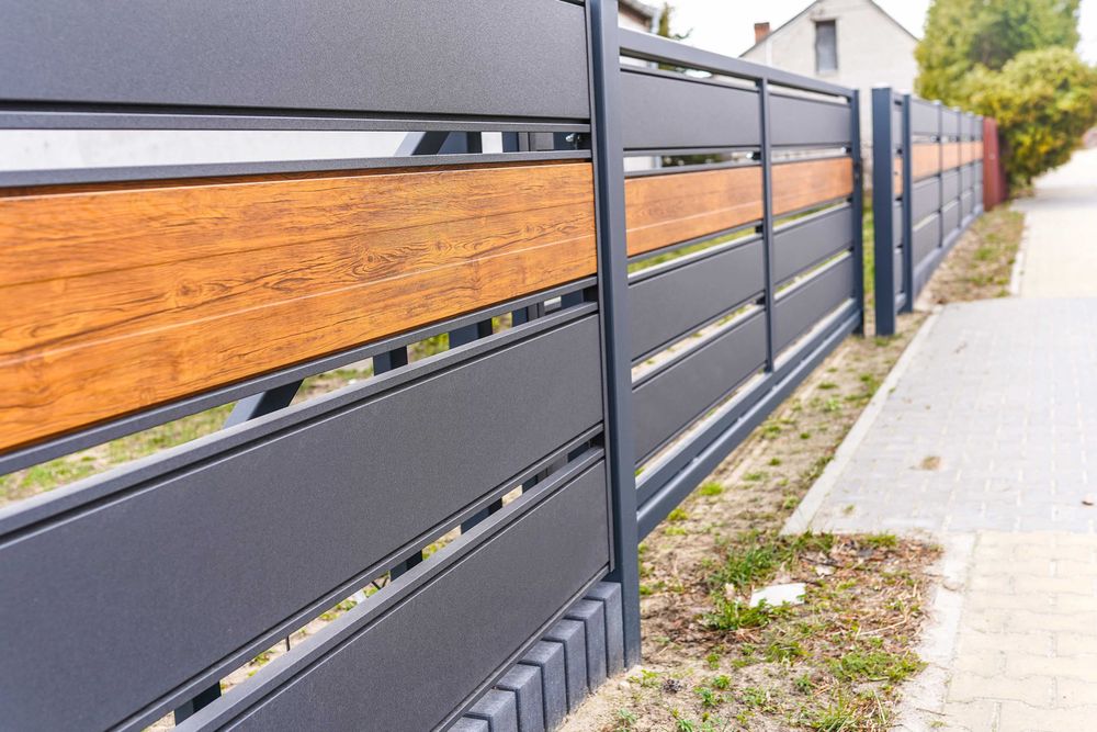 Żaluzje metalowe, nowoczesna palisada, ceny producenta, bramy, montaż
