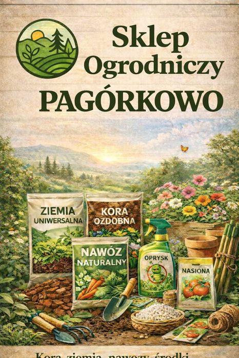 Sklep Pagórkowo Wierzba pleciona, nasiona, nawozy, kora, ziemia