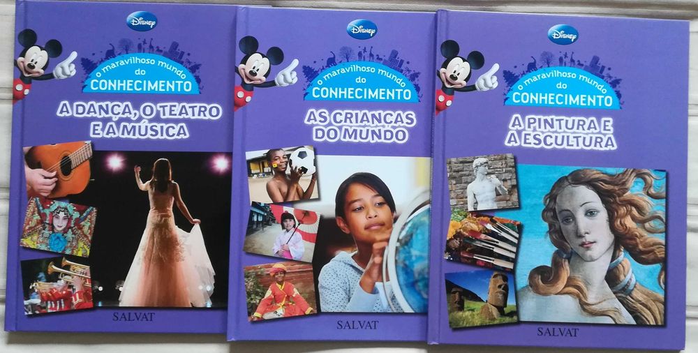 Enciclopédia de 24 volumes: “O Maravilhoso Mundo do Conhecimento”