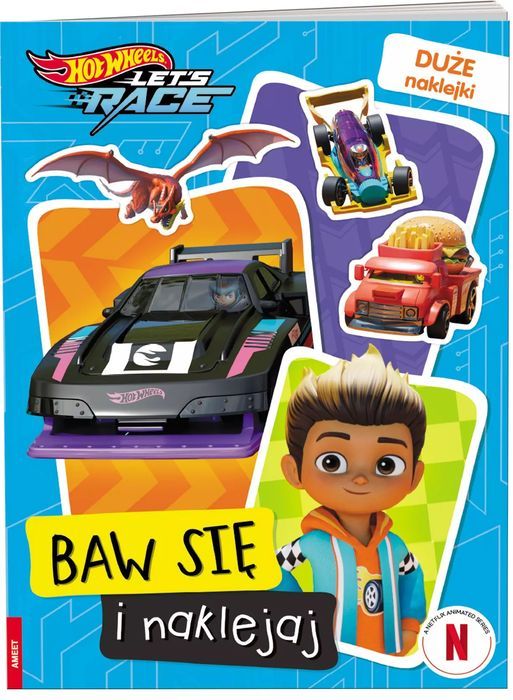 Hot Wheels Baw Się I Naklejaj Stb-1601. Nowy Produkt
