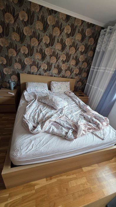 Cama 160x200 MALM IKEA com 4 gavetões