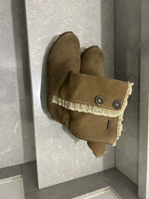 Botas de Camurca Tapadas
