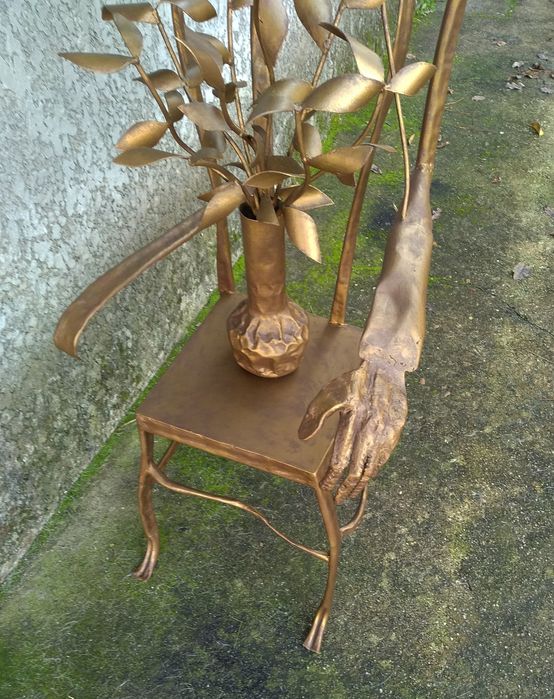 Eco da alma - Escultura em metal