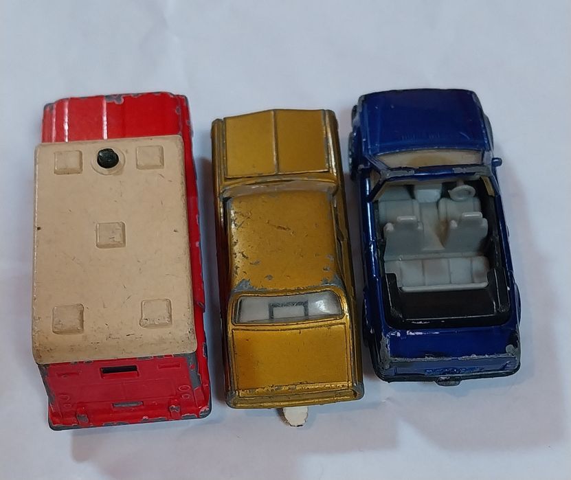Lote de 3 miniaturas antigas Matchbox