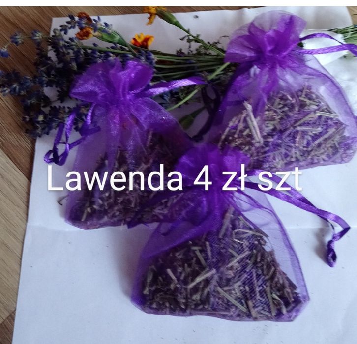 Dynie ozdobne lawenda suszona