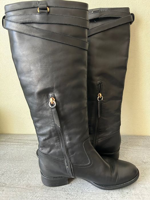 Шкіряні сапоги GUESS, 38р.