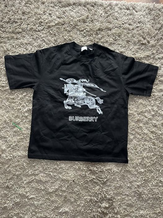 Koszulka Burberry czarna