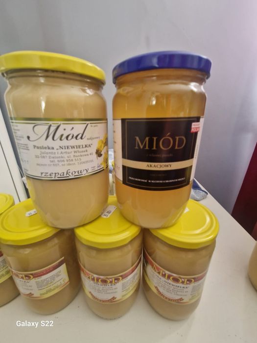Prawdziwe miody miód z własnej pasieki