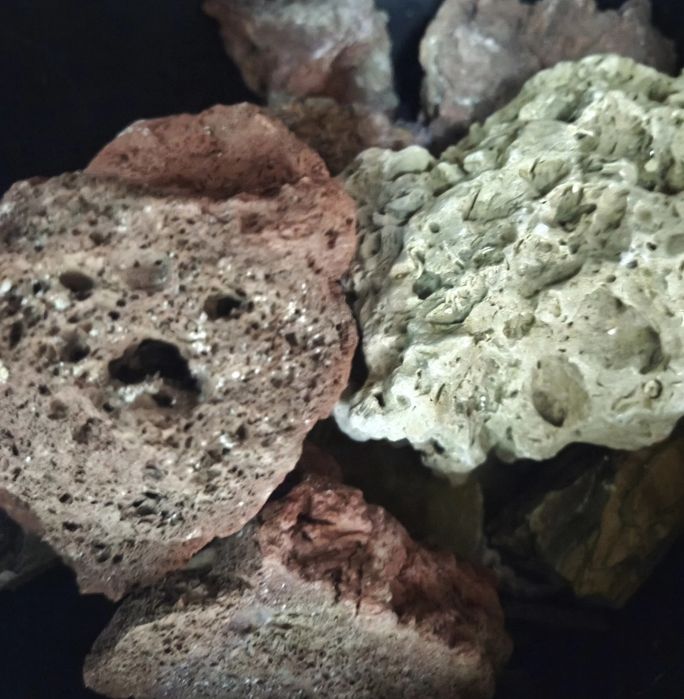 Pedras para aquário