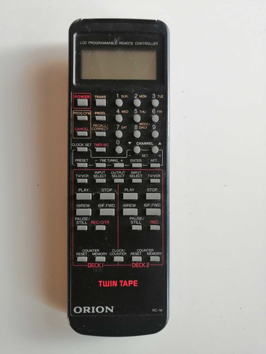 pilot do magnetowidu orion twim tape pilot