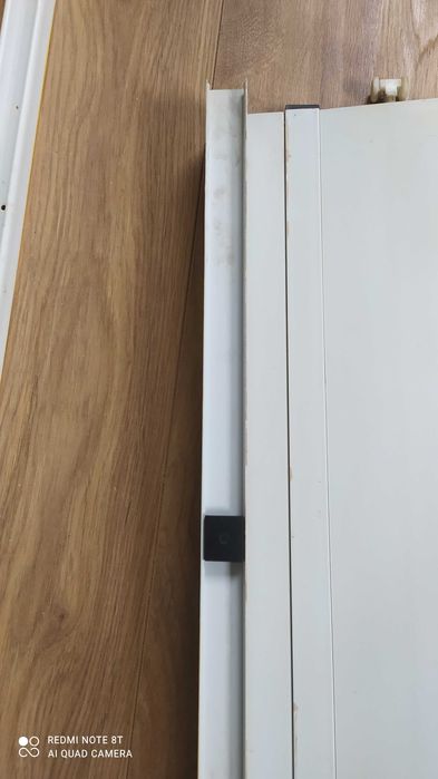 Drzwi harmonijkowe białe