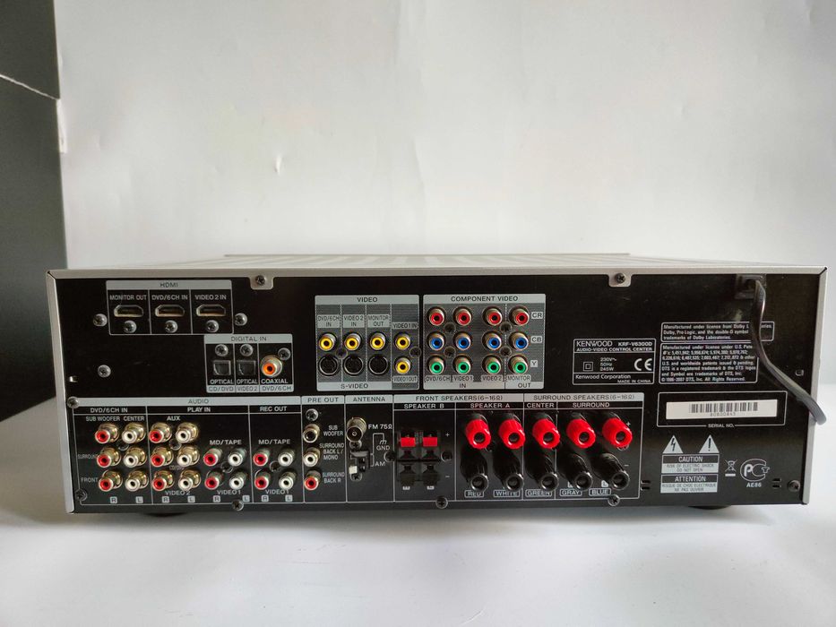 Kenwood KRF-V6300D amplituner srebrny