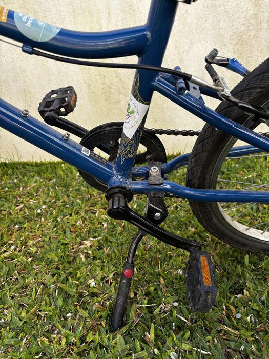 Bicicleta BTWIN híbrida criança riverside 120 20 polegadas 6-9 anos