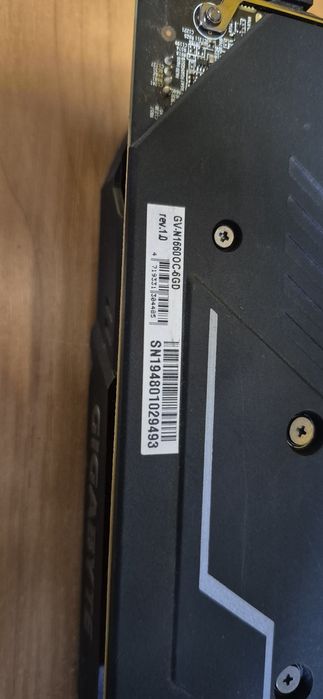 Видеокарта GIGABYTE GeForce GTX 1660 OC 6G
