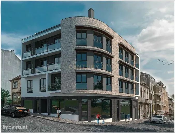Apartamento T1 em construção, no centro de Viseu